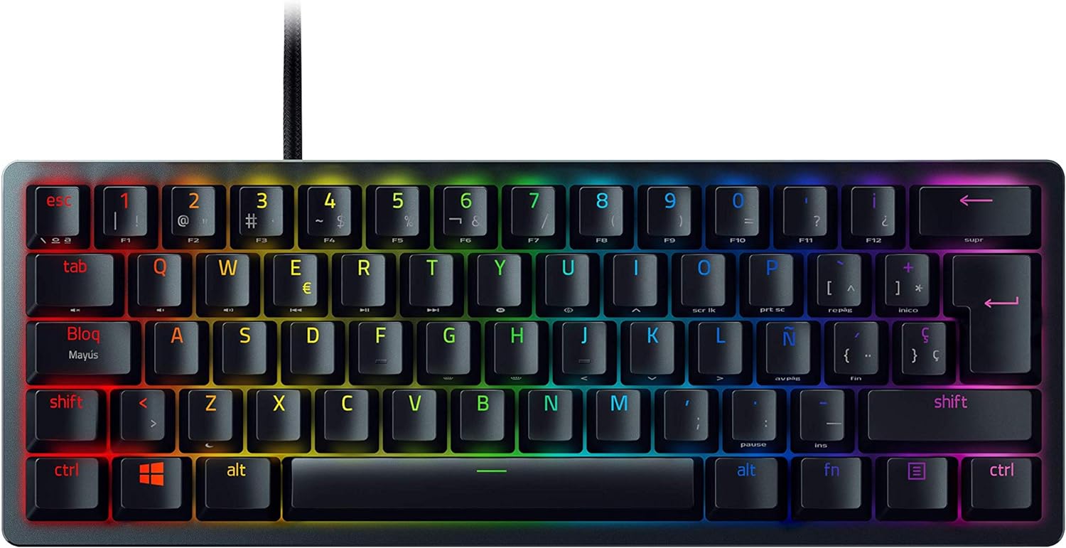 TECLADO GAMING RAZER HUNTSMAN MINI | PURPLE SWITCH | RGB