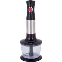 Miniatura 4 de BATIDORA JATA 1000W DOBLE CUCHILLA ACERO INOX - REGULADOR ELECTRONICO VELOCIDAD INCLUYE BATIDOR + PICADORA + VASO MEDIDOR BT177