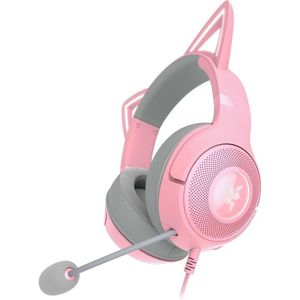 AURICULARES RAZER KRAKEN KITTY V2 QUARTZ (RZ04-04730200-R3M1)