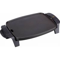Miniatura 2 de PLANCHA PARA ASAR JATA 1000W TERMOSTATO REGULABLE EXTRAIBLE BANDEJA SALSERA GR205