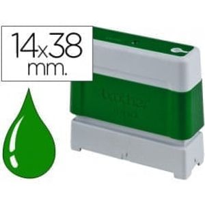 SELLO-TINTA-STAMP--GREEN-UNITARIO-14-X-38-MM-PR1438G-