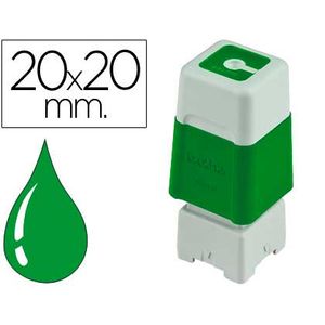 SELLO-TINTA-STAMP-GREEN-20-X-20-MM-UNITARIO-PR2020G