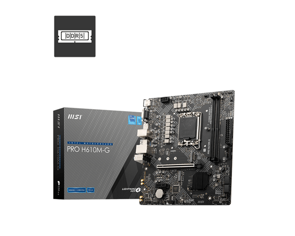 MSI Intel PRO H610M-G LGA 1700
