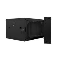 Miniatura 2 de ARMARIO LANBERG MURAL DOBLE SECCION RACK 19" 6U/600X600 FLAT PACK NEGRO