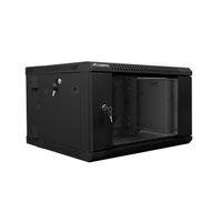 Miniatura 4 de ARMARIO LANBERG MURAL DOBLE SECCION RACK 19" 6U/600X600 FLAT PACK NEGRO