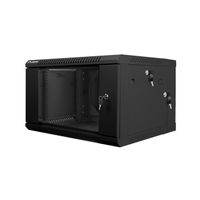 Miniatura 6 de ARMARIO LANBERG MURAL DOBLE SECCION RACK 19" 6U/600X600 FLAT PACK NEGRO