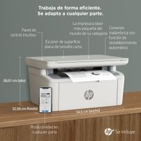 Miniatura 6 de IMPRESORA HP LASERJET M140WE