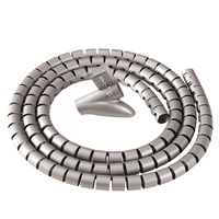 Miniatura 1 de ORGANIZADOR CABLES ZIP 2M PLATA FELLOWES 9929801