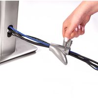 Miniatura 3 de ORGANIZADOR CABLES ZIP 2M PLATA FELLOWES 9929801