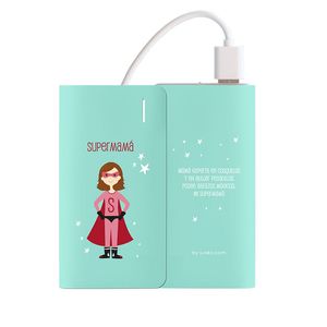 POWERBANK SUPERMAMA VERDE 4.000 MAH