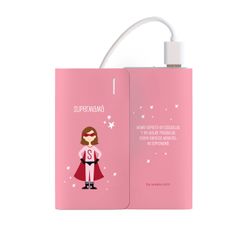 POWERBANK SUPERMAMA ROSA 4.000 MAH
