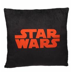 COJIN STAR WARS LOGO STAR WARS NARANJA CUADRADO