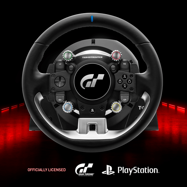 thrustmaster volante + pedales t-gt ii para ps5   ps4   pc
