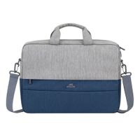 Miniatura 3 de RIVACASE 7532 Grey/blue Prater Maletín 15,6 gris-