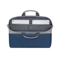 Miniatura 13 de RIVACASE 7532 Grey/blue Prater Maletín 15,6 gris-