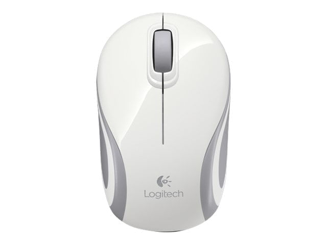 raton logitech inalambrico mini m187 blanco