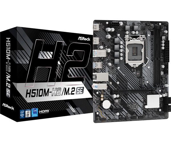 asrock intel  h510m-h2 m.2 se lga 1200 (socket h5)