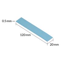 Miniatura 5 de ALMOHADILLA PASTA TERMICA ARCTIC 120X20X0,5MM AZUL PACK DE 4