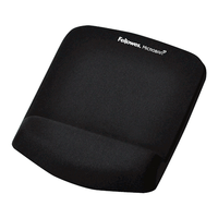 Miniatura 1 de REPOSAMUNECAS RATON PLUSHTOUCH NEGRO FELLOWES 9252003