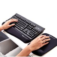 Miniatura 3 de REPOSAMUNECAS RATON PLUSHTOUCH NEGRO FELLOWES 9252003