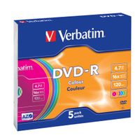 Miniatura 8 de DVD-R 4.7GB 16X SLIM 5PACK