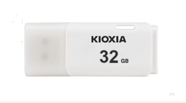 usb 2.0 kioxia 32gb u202 blanco