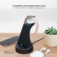 Miniatura 6 de BASE CARGA TOOQ TQCD02L PARA APPLE WATCH + IPHONE COLOR NEGRO