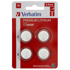 LITHIUM BATTERY CR2025 3V 4 PACK