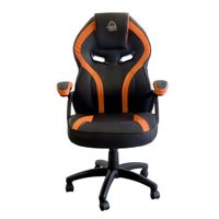 Miniatura 2 de SILLA GAMER KEEP OUT XS200 NEGRA CON DETALLE NARANJA ESPUMA DE ALTA DENSIDAD REPOSABRAZOS FIJOS