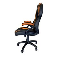 Miniatura 9 de SILLA GAMER KEEP OUT XS200 NEGRA CON DETALLE NARANJA ESPUMA DE ALTA DENSIDAD REPOSABRAZOS FIJOS