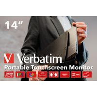 Miniatura 5 de VERBATIM 49591   14" LCD TFT/IPS Full HD HDMI Altavoces