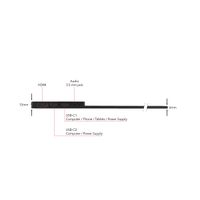 Miniatura 7 de VERBATIM 49591   14" LCD TFT/IPS Full HD HDMI Altavoces