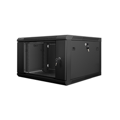 ARMARIO RACK LANBERG 6U 600X600X368 AUTO ENSAMBLADO 19" HASTA 60 KG NEGRO