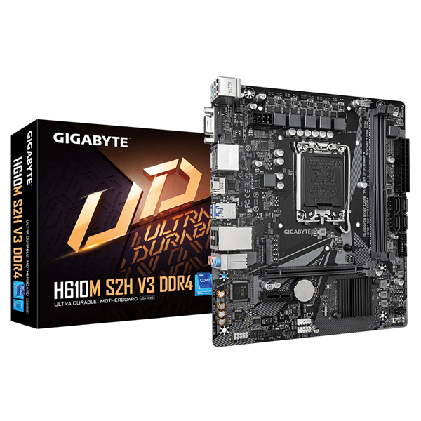 GIGABYTE Intel H610M S2H V3 DDR4 LGA 1700