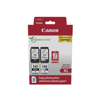 CANON PACK PG-545XL/CL-546XL CON PAPEL PHOTO VALUE