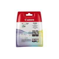 Miniatura 1 de PACK COMBO CARTUCHOS CANON PG-510 / CL-511