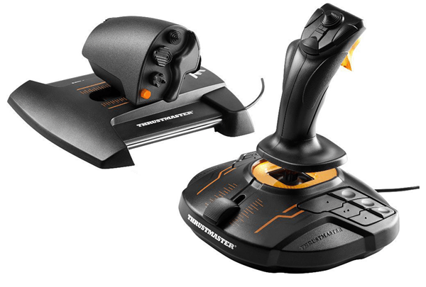 thrustmaster joystick t.16000m fcs hotas - pc