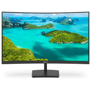 MONITOR-PHILIPS-241E1SC-23.6--FHD-1920-X-1080-75HZ-4MS-CURVO-VGA-HDMI-NEGRO