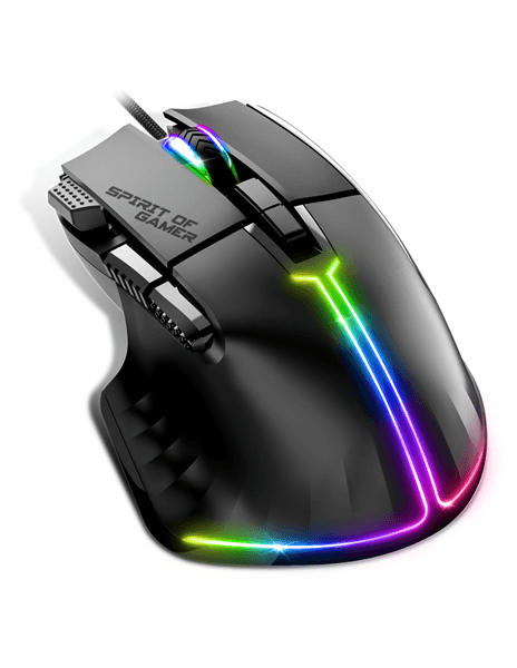 spirit of gamer raton souris pro m5 negro