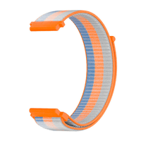 Miniatura 1 de SAVE FAMILY Correa Recambio Tela Rayas Naranja Compatible con los modelos SaveWatch   Senior Enjoy Superior