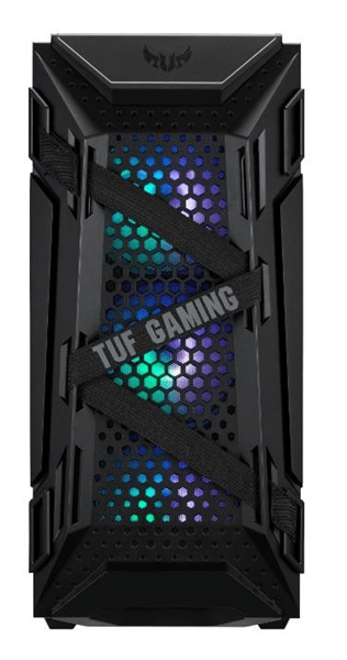 CAJA SEMITORRE ASUS GT301 TUF GAMING VENTANA RGB NEGRA