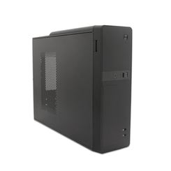 COOLBOX  COOLBOX CAJA MATX SLIM T310 USB-C 3.2 GEN1 + MULTILECTOR SD FTE.B500GR-S 500W  Negro Incluye Fuente