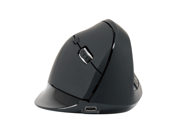 MOUSE CONCEPTRONIC LORCAN03 BLUETOOH 5.2 ERGONOMICO 6 BOTONES 1600DPI COLOR NEGRO