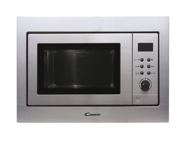 HORNO MICROONDAS INTEGRABLE CANDY CMGI211EX 21 LITROS CON GRILL INOX