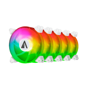 VENTILADORES RGB ABYSM ARCLIGHT ARGB (KIT 5 EN 1)