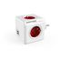 ADAPTADOR-Y-ENCHUFE-MULTIPLE-ROJO-4-TOMAS-120W---2-TOMAS-USB-