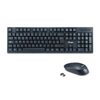 Miniatura 2 de TECLADO EQUIP LIFE WIRELESS COMBO 2.4GHZ COLOR NEGRO 245221