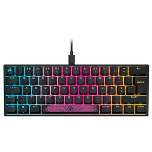 TECLADO-CORSAIR-K65-MINI-BLK-RGB-MX-RED-PORTUGUES-CH-9194010-PT