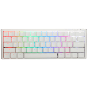 Ducky-ONE-3-Classic-Mini-60--Hot-Swap-RGB-MX-Red-Blanco---Teclado