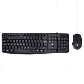 COMBO-TECLADO-RATON-EWENT-EW3006-USB-NEGRO